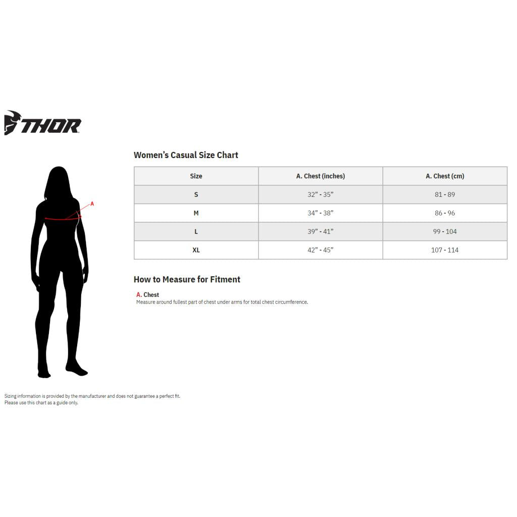 Thor Women's Aerosol Fleece Zip - Up Sweatshirt - MojoMotoSport.com