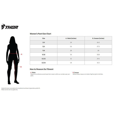 Thor Women's Prime Blaze Pants - MojoMotoSport.com