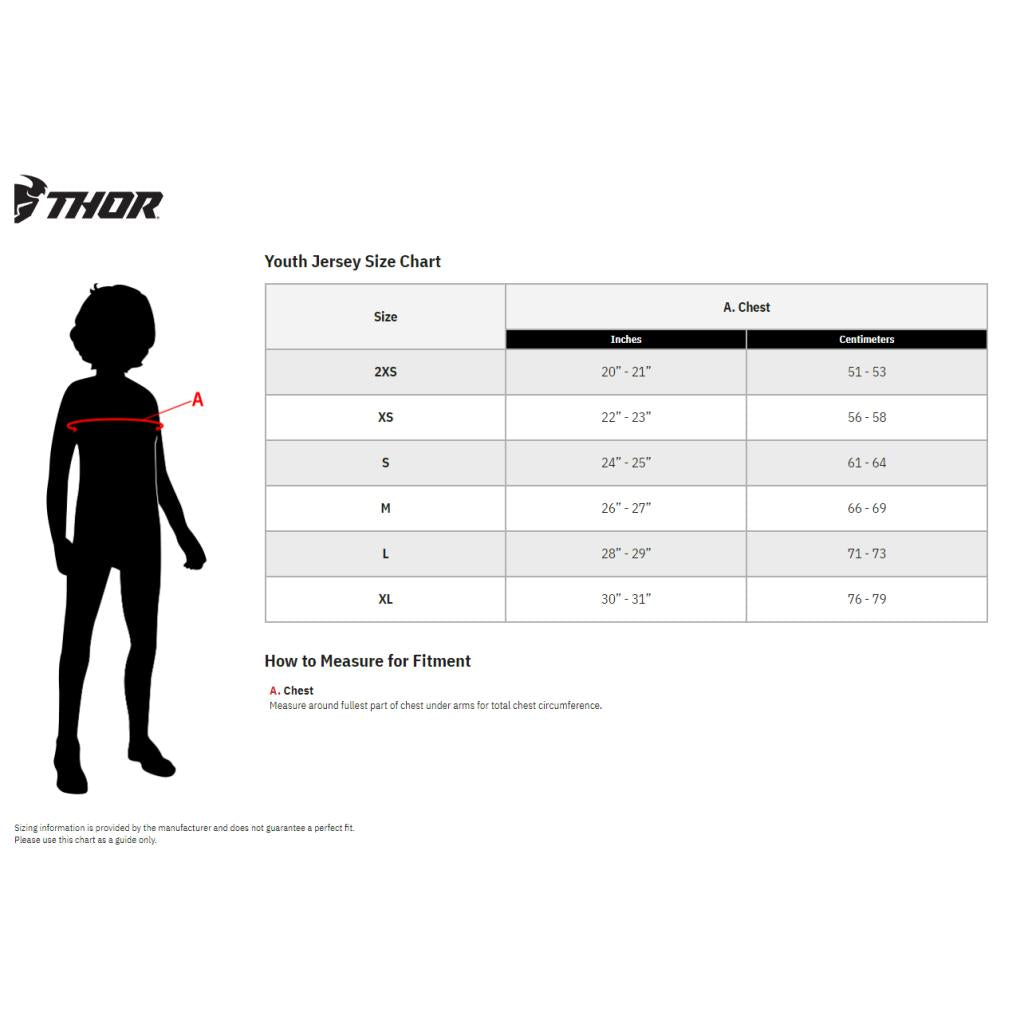 Thor Youth Pulse Combat Jersey - MojoMotoSport.com