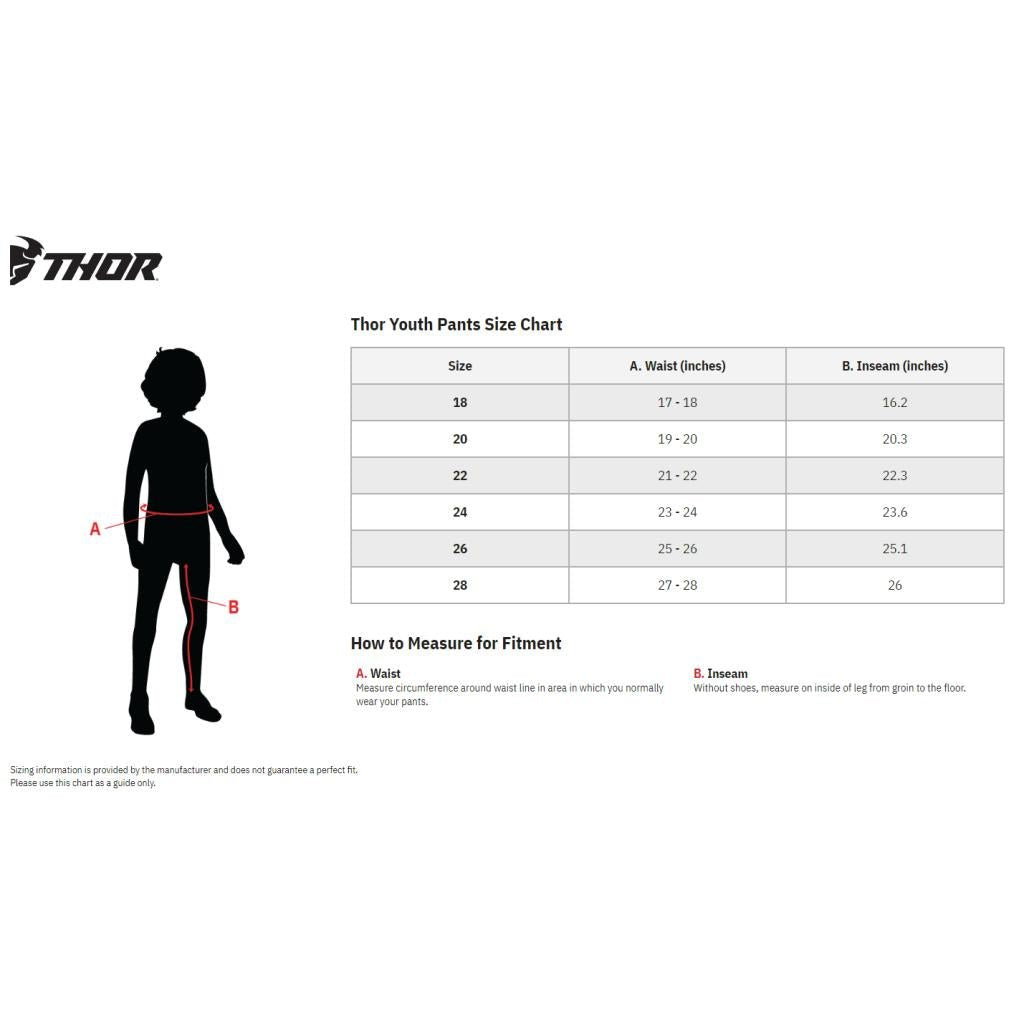 Thor Youth Pulse Combat Pants - MojoMotoSport.com