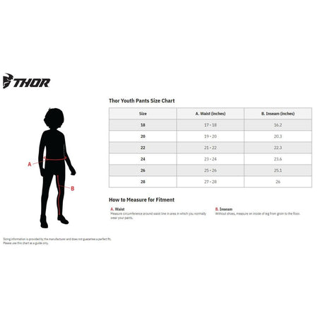 Thor Youth Pulse Combat Pants - MojoMotoSport.com