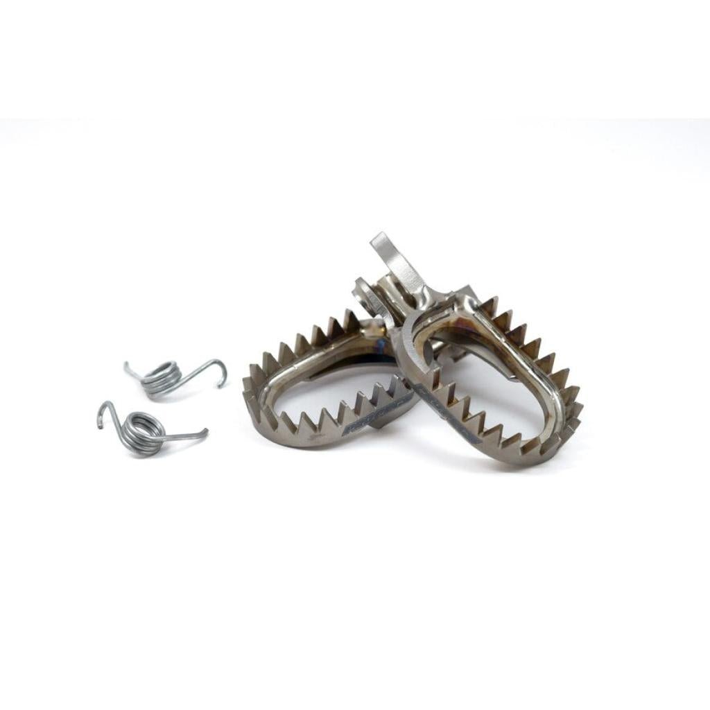 Titanium Pro Mud Foot Pegs Yamaha YZ250F/YZ450F | 20 - 433 - MojoMotoSport.com