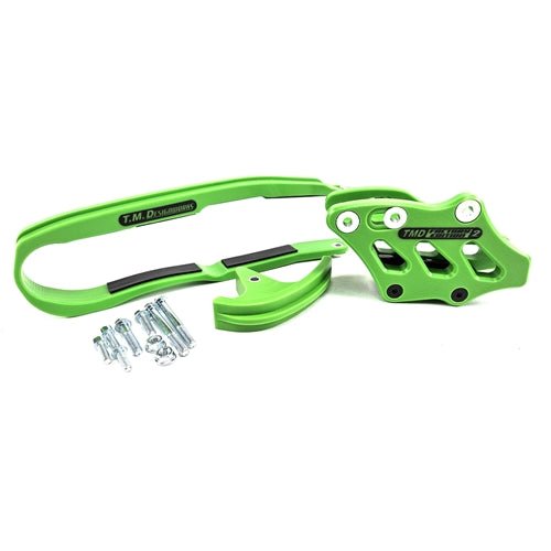 TM Designworks Baja Endurance Slide - n - Guide Kit w/ FE2 Rear Guide 2024 - UP Kawasaki KX450 | KCP - K12 - MojoMotoSport.com