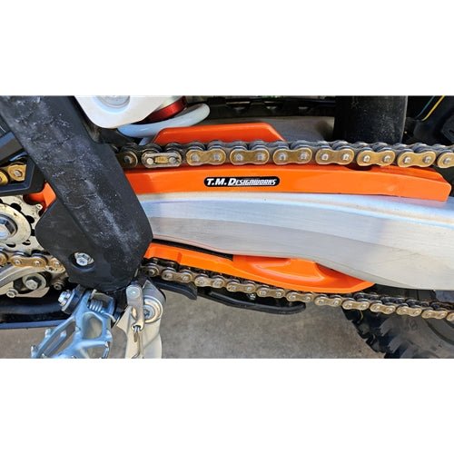 TM Designworks Dirt Cross Front Chain Slider KTM/Husky/GasGas 2023 - UP | DCS - KT5 - MojoMotoSport.com