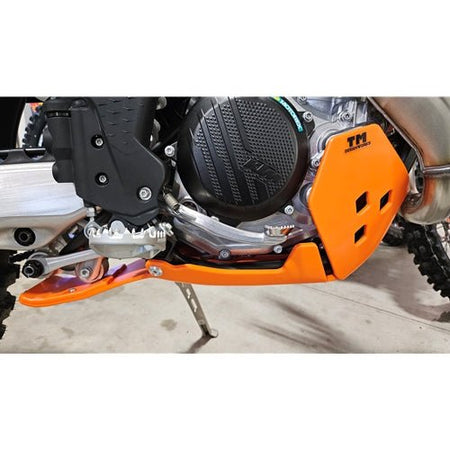 TM Designworks FX Full Coverage Skid Plate w/ Link Guard 2022.5+ KTM/HUS/GAS 450s | KHLG - 467 - MojoMotoSport.com