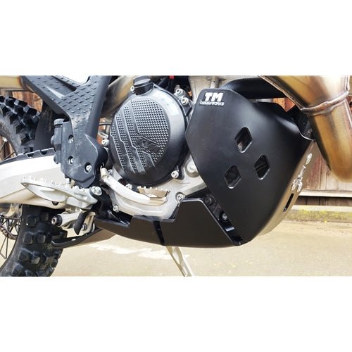 TM Designworks FX Full Coverage Skid Plate w/ Link Guard 2023 - UP KTM/HUS/GAS 250/350F | KHLG - 362 - MojoMotoSport.com