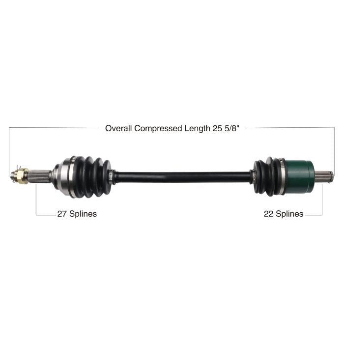 TYTANEUM OE REPLACEMENT CV AXLE JOHN DEERE FRONT LEFT - MojoMotoSport.com