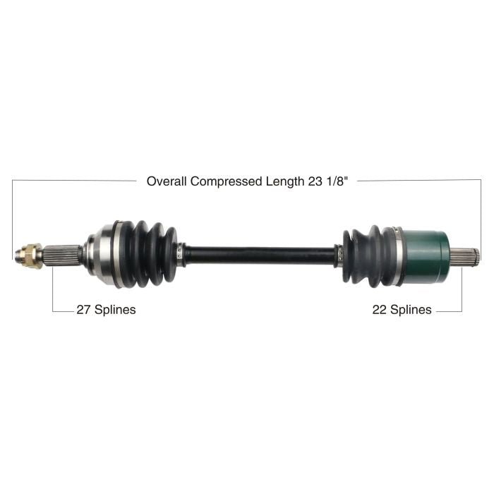 TYTANEUM OE REPLACEMENT CV AXLE JOHN DEERE FRONT RIGHT - MojoMotoSport.com