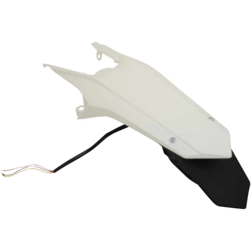 UFO Husqvarna Enduro Rear Fender w/ Light | HU03362 - MojoMotoSport.com
