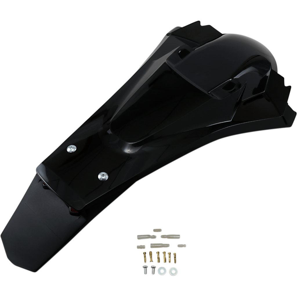 UFO Husqvarna Enduro Rear Fender w/ Light | HU03388 - MojoMotoSport.com