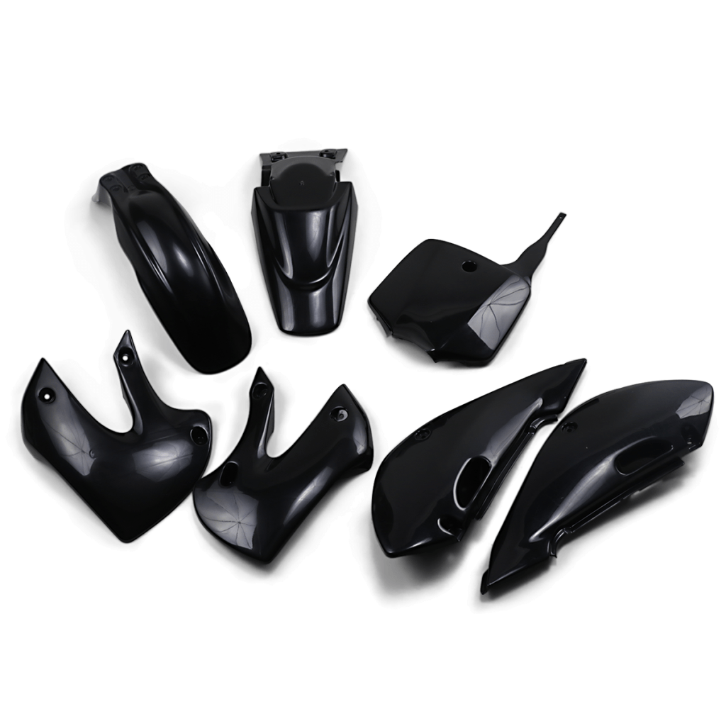 UFO Kawasaki KLX110 Plastics Kit | KA37002 - MojoMotoSport.com