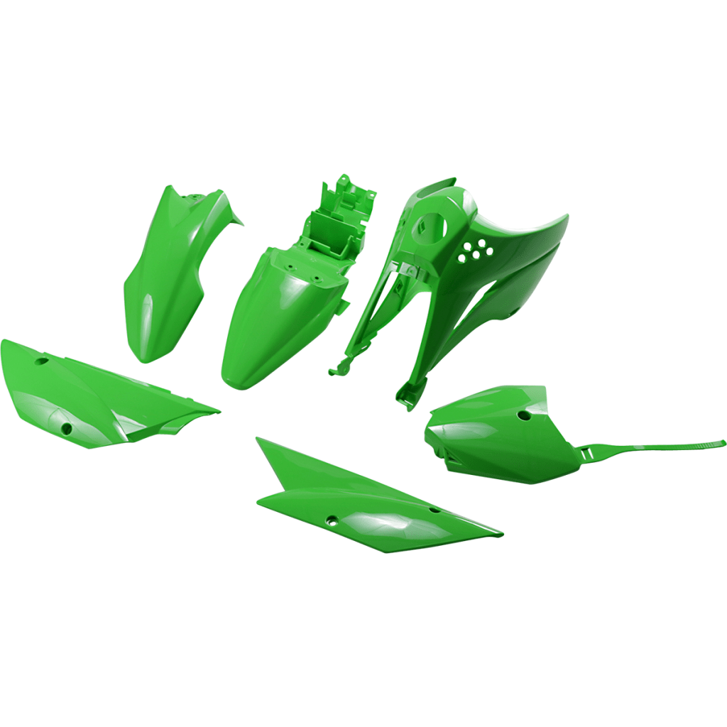 UFO Kawasaki Plastics Kit | KA37003 - MojoMotoSport.com