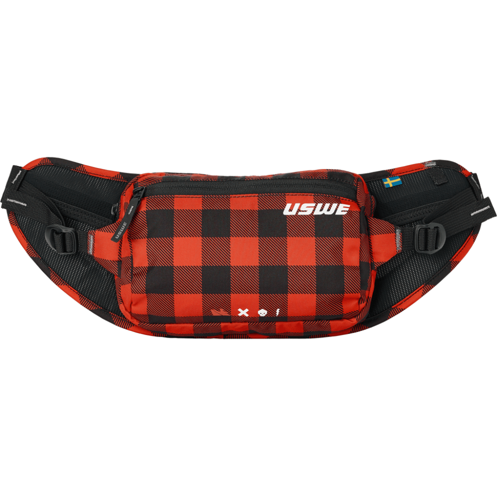 USWE Zulo 2L Hydration Waist Pack Flannel - MojoMotoSport.com