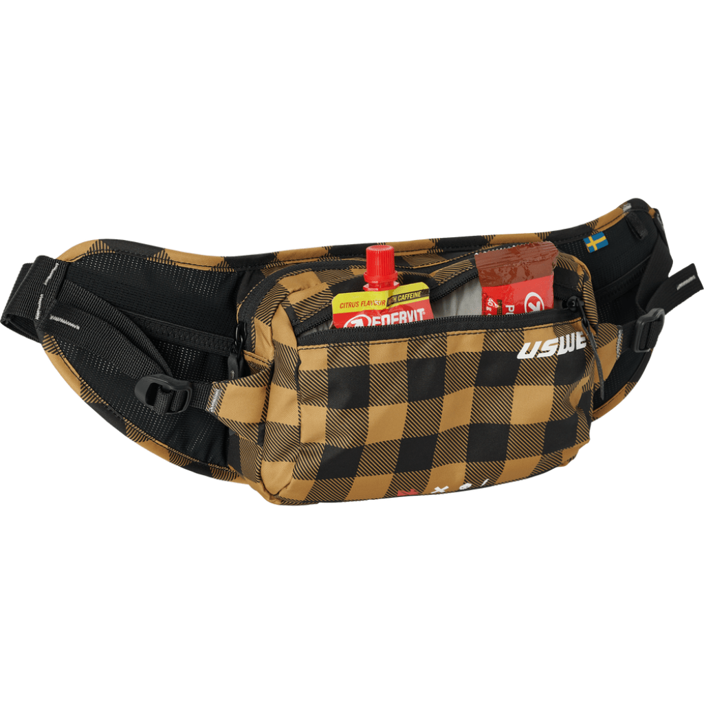 USWE Zulo 2L Hydration Waist Pack Flannel - MojoMotoSport.com