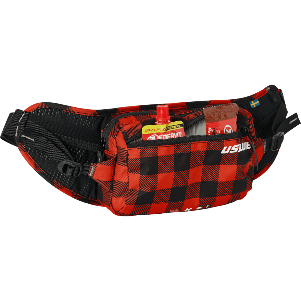 USWE Zulo 2L Hydration Waist Pack Flannel - MojoMotoSport.com
