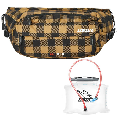 USWE Zulo 6L Hydration Waist Pack Flannel - MojoMotoSport.com
