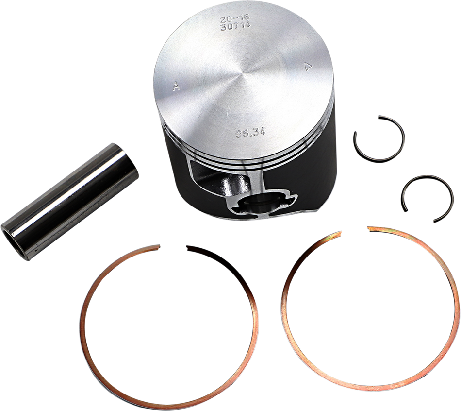 Vertex Cast Replica Piston Kit with rings, wrist pin and circlips