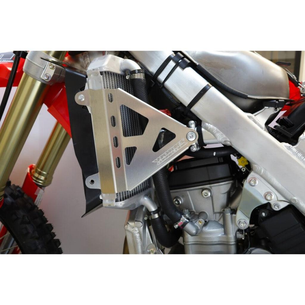 Works Connection 2025 Honda CRF250R/CRF450R Radiator Braces | 18 - 711 - MojoMotoSport.com