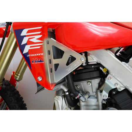 Works Connection 2025 Honda CRF250R/CRF450R Radiator Braces | 18 - 711 - MojoMotoSport.com