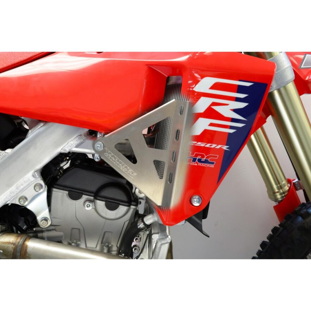Works Connection 2025 Honda CRF250R/CRF450R Radiator Braces | 18 - 711 - MojoMotoSport.com
