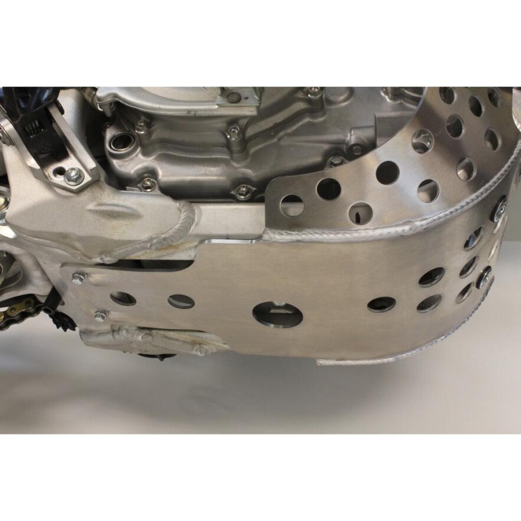 Works Connection Extended Coverage Skid Plate 2019 - 2023 Kawasaki KX Models | 10 - 680 - MojoMotoSport.com