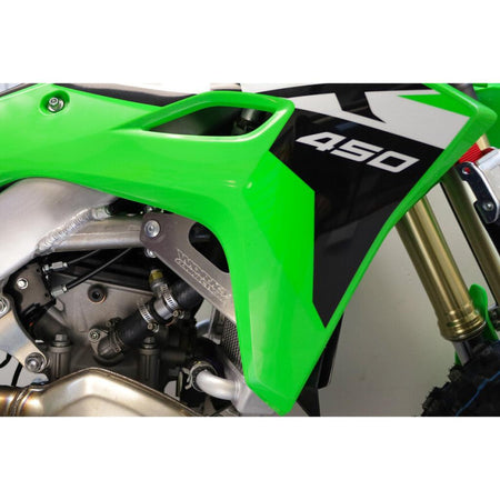 Works Connection Radiator Braces Kawasaki 2024+ KX450 | 18 - 301 - MojoMotoSport.com