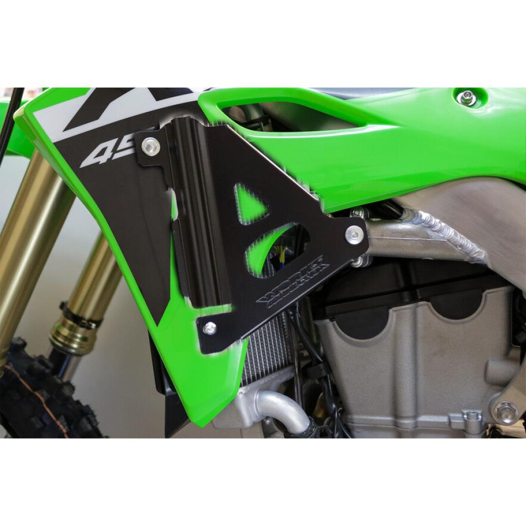 Works Connection Radiator Braces Kawasaki 2024+ KX450 | 18 - 301 - MojoMotoSport.com