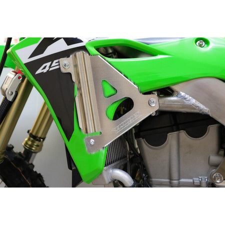 Works Connection Radiator Braces Kawasaki 2024+ KX450 | 18 - 301 - MojoMotoSport.com