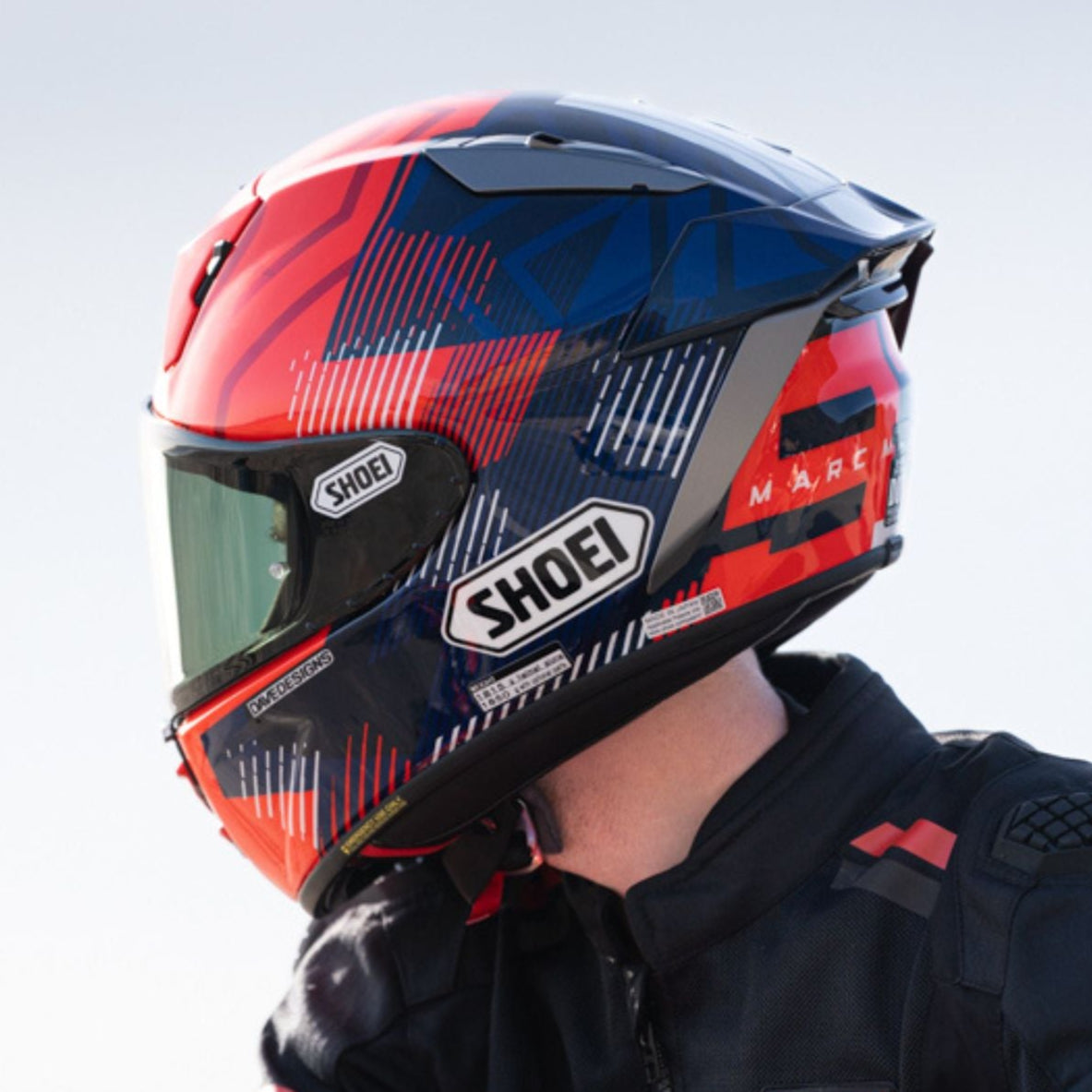 セキュリティ・セーフティ Shoei X-Fifteen MARQUEZ9 S Size Shoei X-Fifteen Marquez 8 Helmet – Sierra BMW Motorcycle