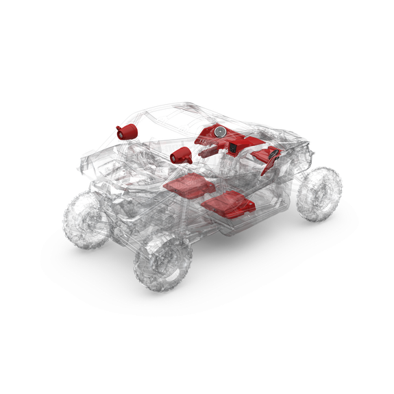 Rockford Fosgate 17+ Can-Am X3 Stage 5 Audio System (Gen-3) | X317-STG5