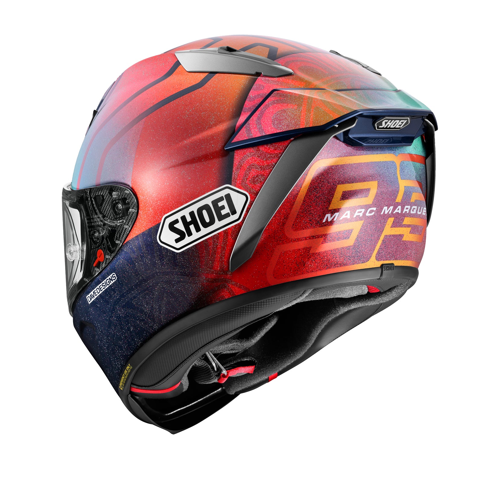 SHOEI X-Fifteen Marquez Holi Race Helmet | MojoMotoSport.com
