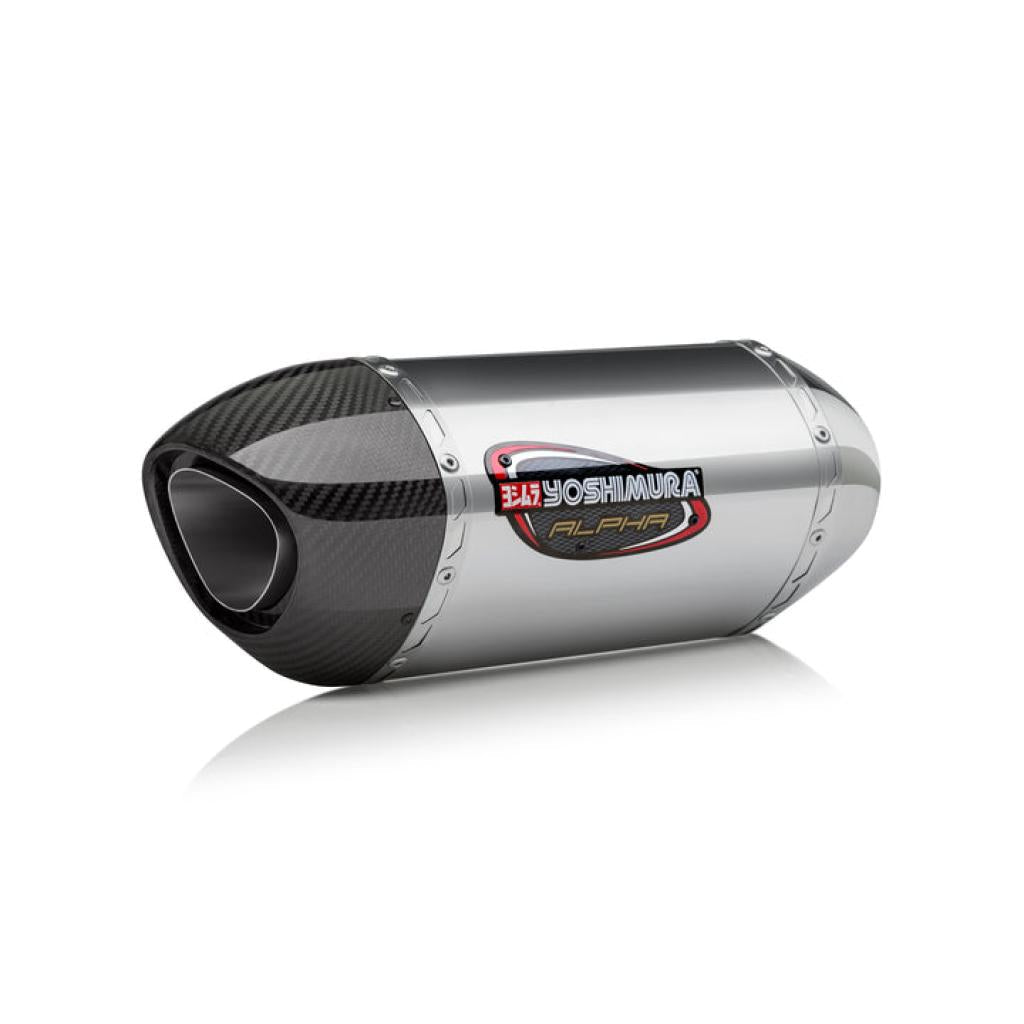 Yoshimura Alpha Slip - On Exhaust For Kawasaki Ninja H2 SX (2018 - 2021) | 14210BM520 - MojoMotoSport.com