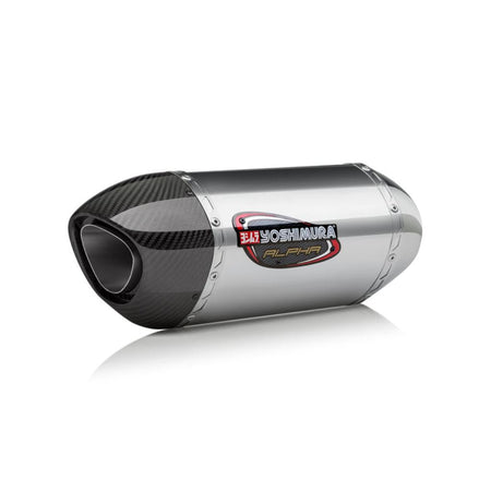 Yoshimura Alpha Slip - On Exhaust For Kawasaki Ninja H2 SX (2018 - 2021) | 14210BM520 - MojoMotoSport.com