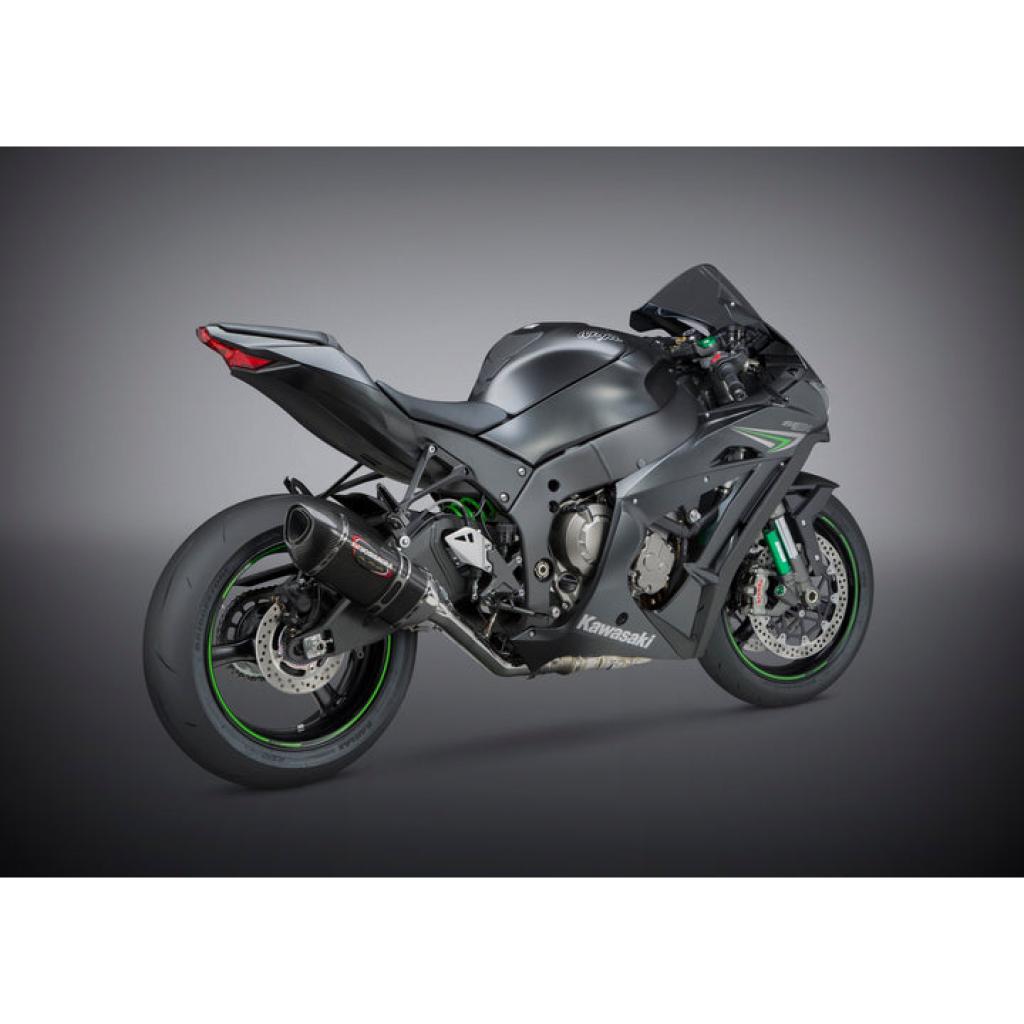 Yoshimura Alpha Slip - On Exhaust For Kawasaki ZX 10R RR (2016 - 2020) | 141824M220 - MojoMotoSport.com