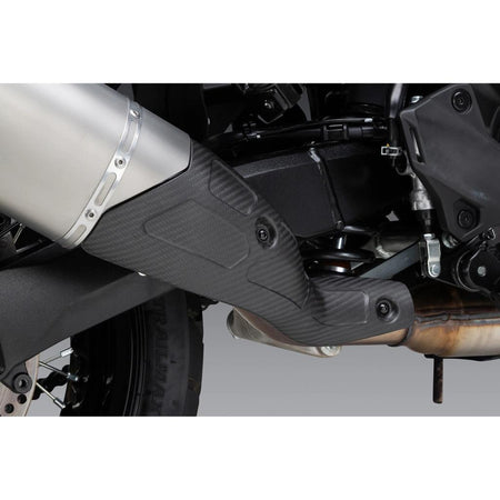 Yoshimura RS - 12 Slip - On Stainless Muffler 2023 Suzuki V - Strom 800 | 11710BS520 - MojoMotoSport.com