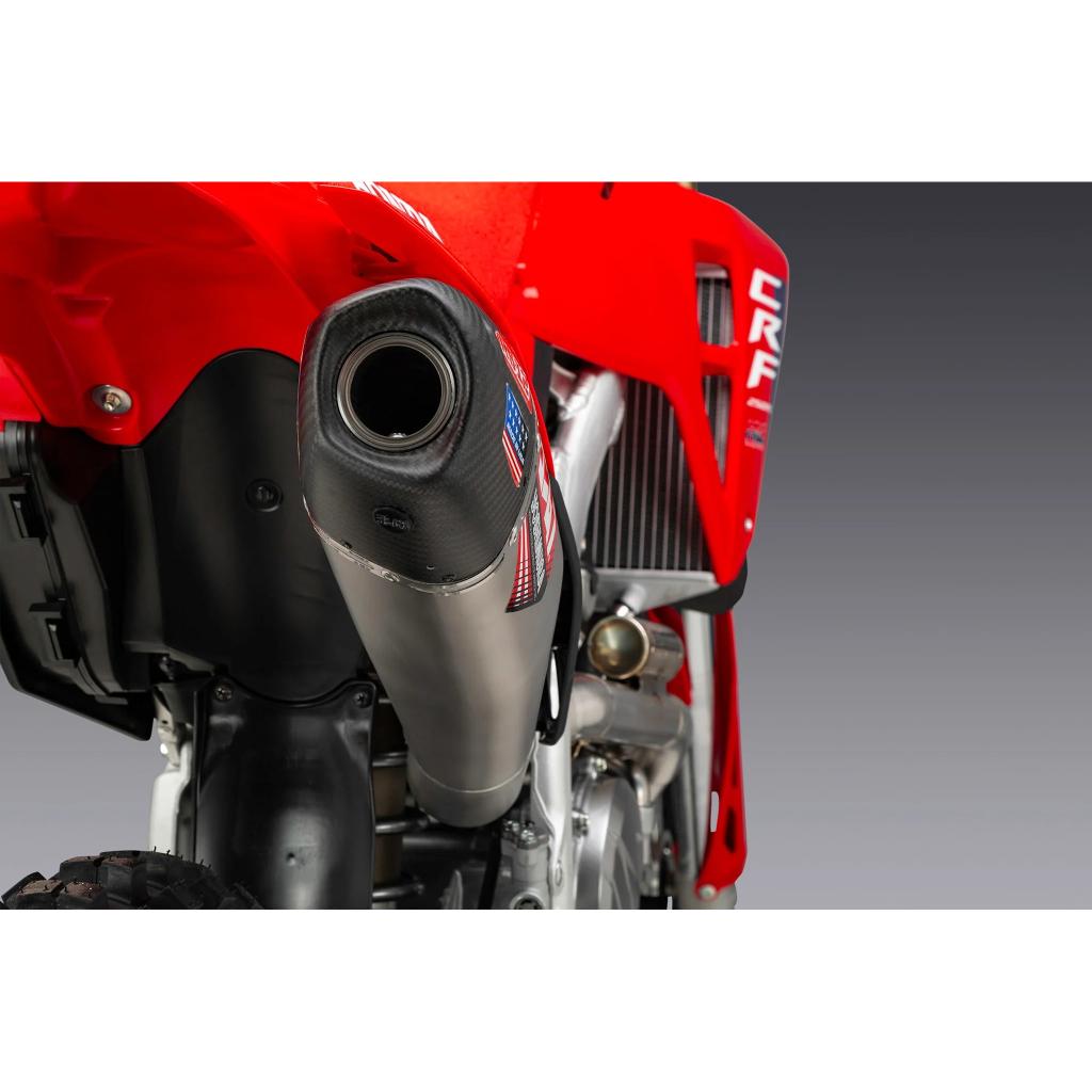 Yoshimura RS - 12 Slip - On Stainless Steel Muffler for 2025+ Honda CRF250R/RX | 228462S520 - MojoMotoSport.com