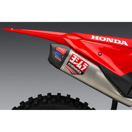 Yoshimura RS - 12 Slip - On Stainless Steel Muffler for 2025+ Honda CRF250R/RX | 228462S520 - MojoMotoSport.com
