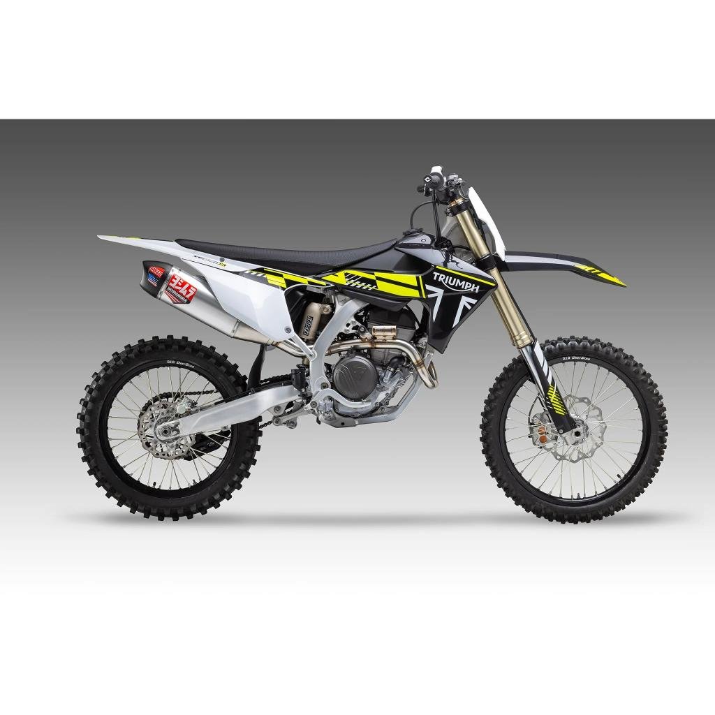 Yoshimura RS - 12 Stainless Full Exhaust System Triumph TF250/X | 272500S320 - MojoMotoSport.com
