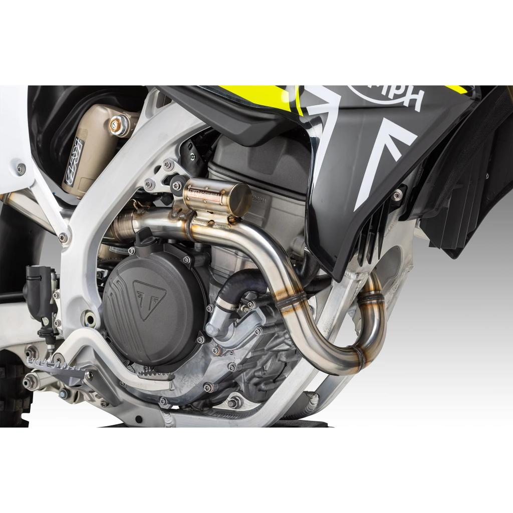 Yoshimura RS - 12 Stainless Full Exhaust System Triumph TF250/X | 272500S320 - MojoMotoSport.com