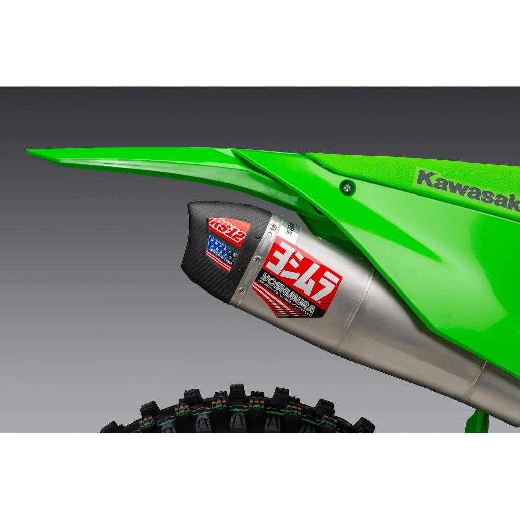 Yoshimura RS - 12 Stainless Steel Full Exhaust System 2024+ Kawasaki KX450/X | 244730S320 - MojoMotoSport.com