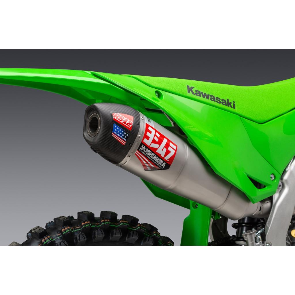 Yoshimura RS - 12 Stainless Steel Full Exhaust System 2024+ Kawasaki KX450/X | 244730S320 - MojoMotoSport.com