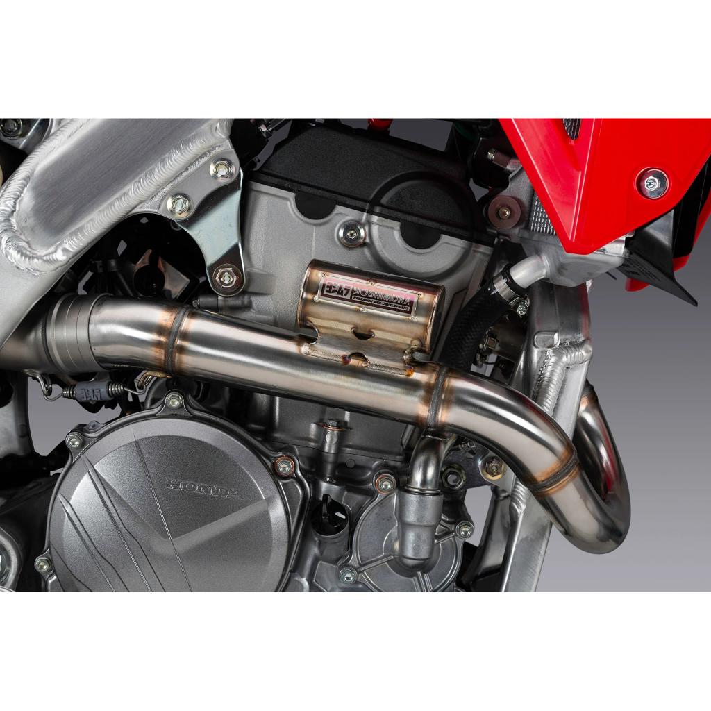Yoshimura RS - 12 Stainless Steel Full Exhaust System for 2025+ Honda CRF250R/RX | 228460S520 - MojoMotoSport.com
