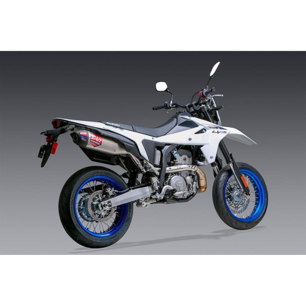 Yoshimura Street Exhaust RS-12 Stainless Muffler Suzuki DR-Z4