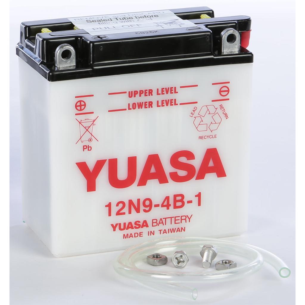 Yuasa Battery 12n9 4b 1 Conventional - MojoMotoSport.com