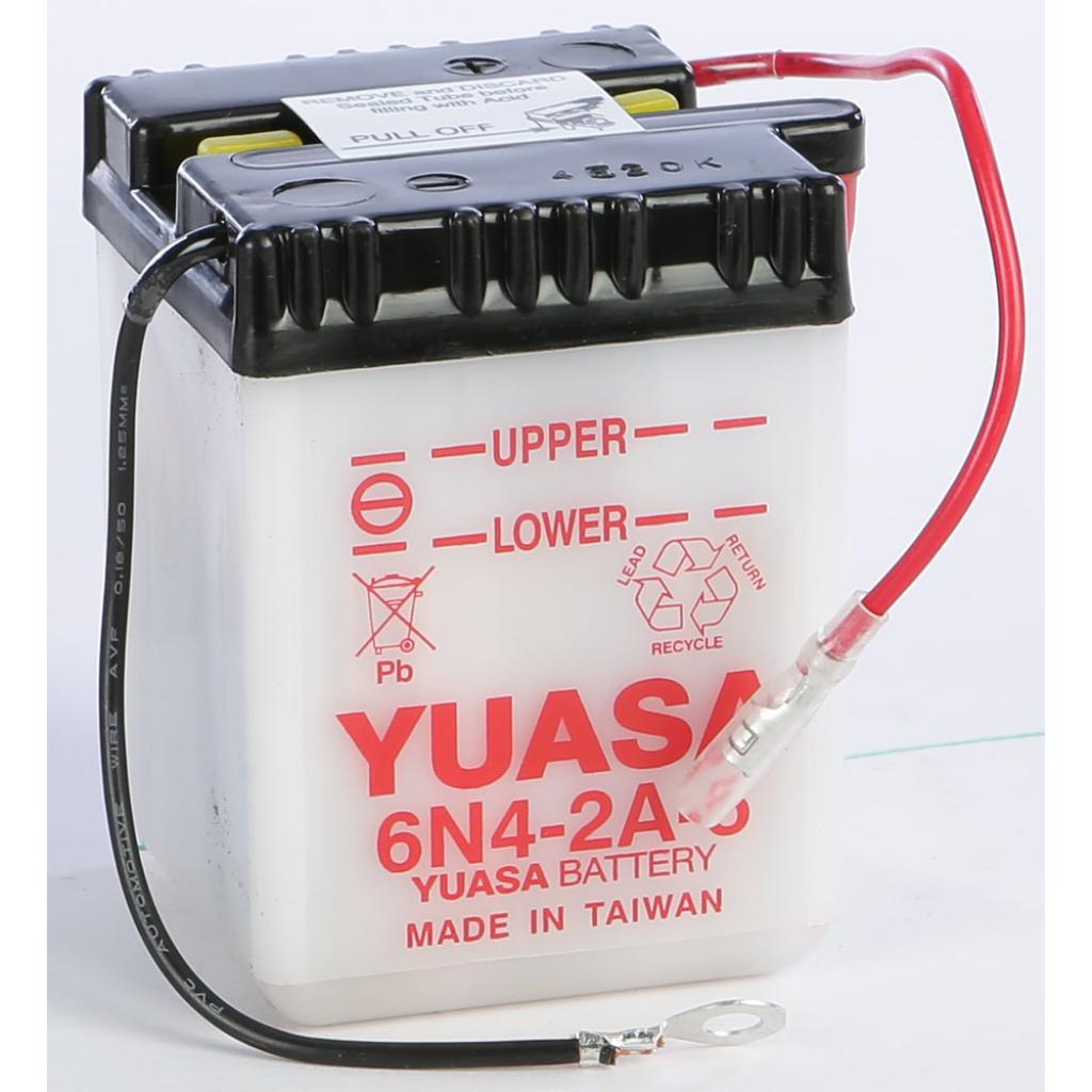 Yuasa Battery 6N4 2A 5 Conventional - MojoMotoSport.com