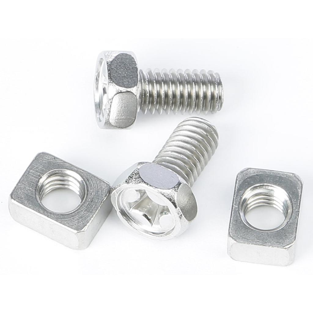 Yuasa Battery Bolts Nut & Bolt Set 6x12mm Ss - MojoMotoSport.com