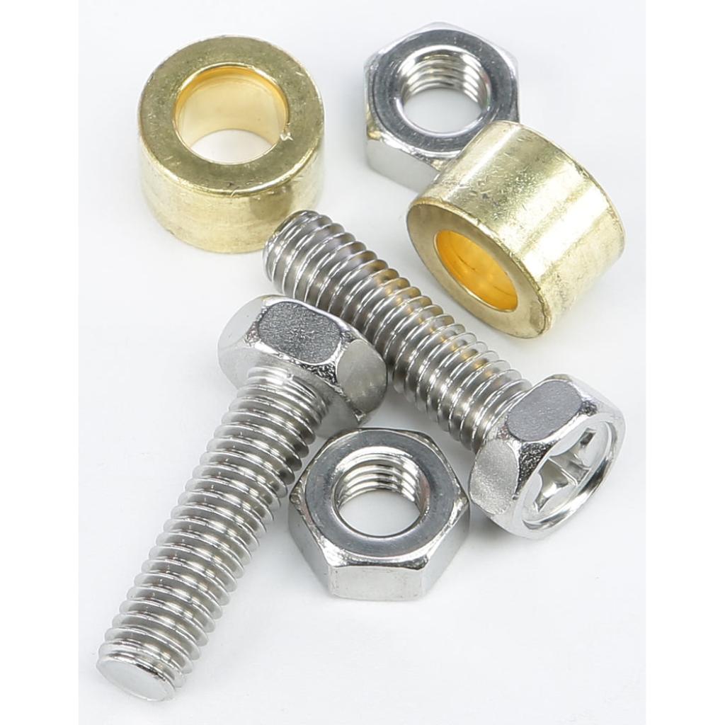 Yuasa Battery Bolts Nut & Bolt Spacer Set 6x22mm - MojoMotoSport.com