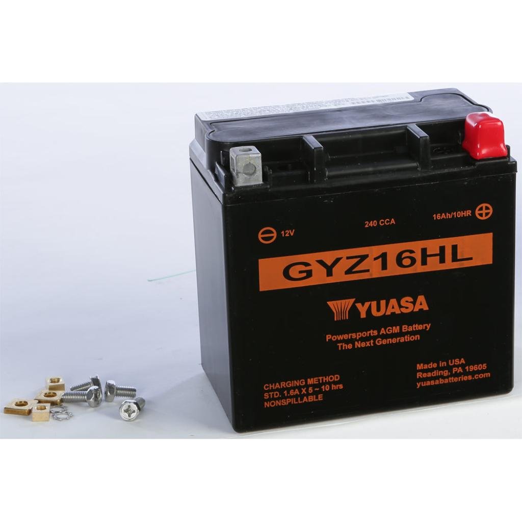 Yuasa Battery Gyz16hl Sealed Factory Activated - MojoMotoSport.com