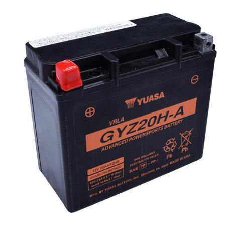 Yuasa Battery Gyz20h A Sealed Factory Activated - MojoMotoSport.com