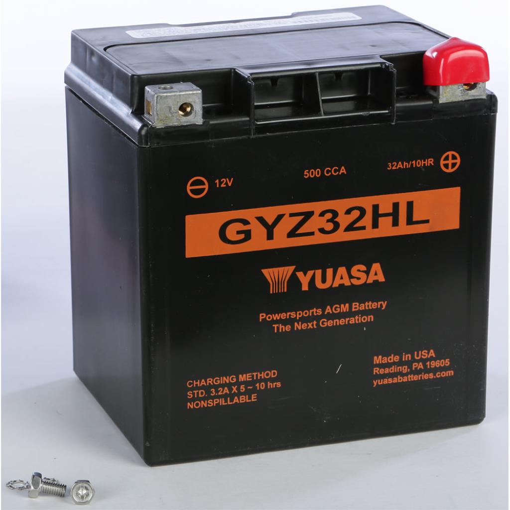 Yuasa Battery Gyz32hl Sealed Factory Activated - MojoMotoSport.com